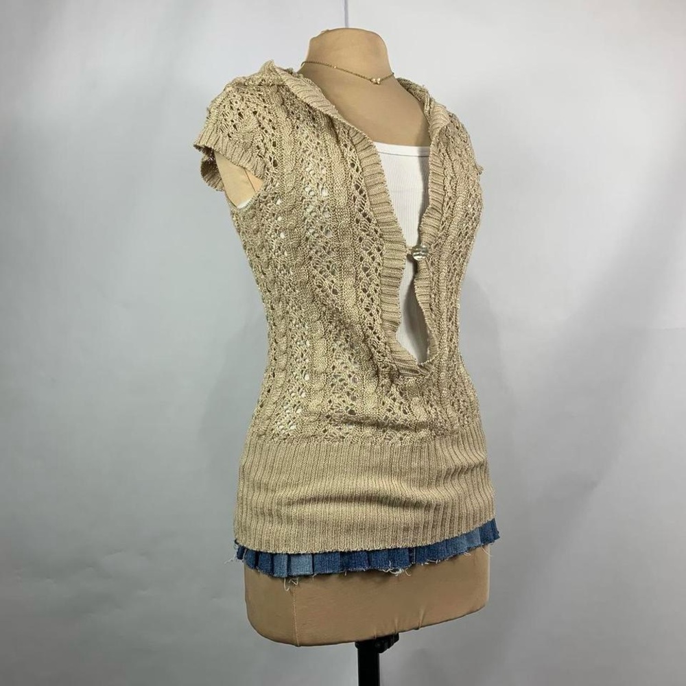 Y2K Wet Seal Knit Sweater Vest – Made in USA - Picture 3 of 7